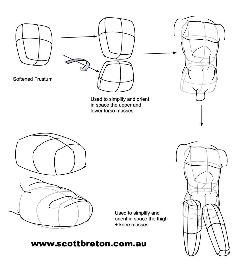 1000x1100 Fundamentals Of Form Drawing Scott Breton Fine Art - Body Form Drawing