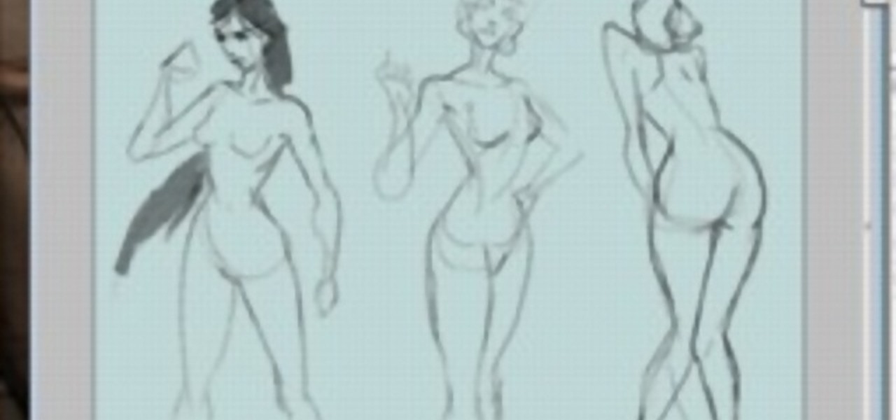1280x600 How To Draw The Figure Of The Female Form Drawing Illustration - Body Form Drawing
