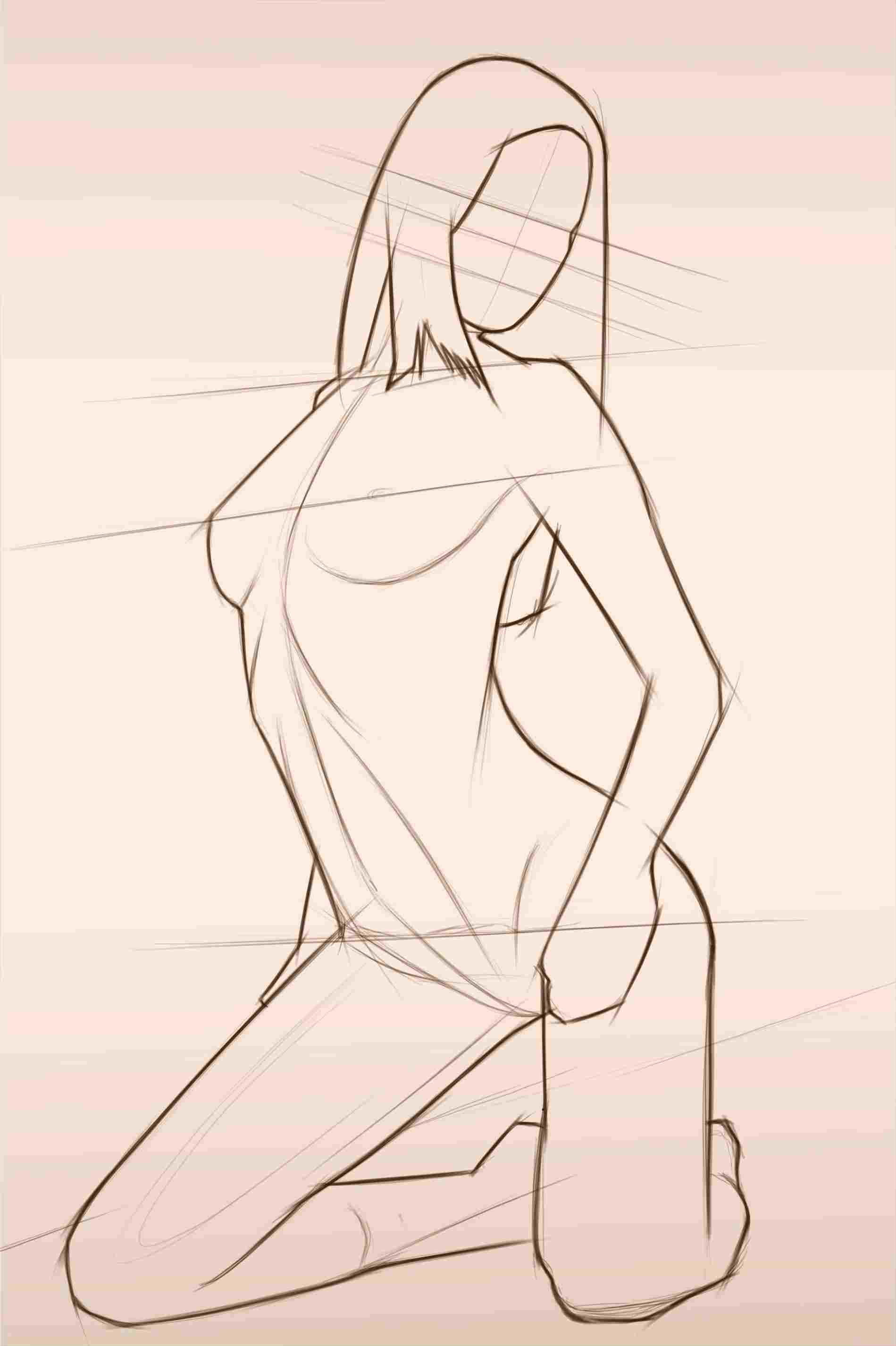 1899x2852 Sketching Female Body Form Drawing S Sketches - Body Form Drawing