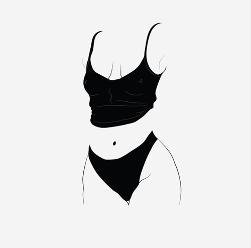 500x494 Aesthetic Tumblr Uploaded - Body Image Drawings