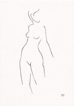 Body Line Drawing