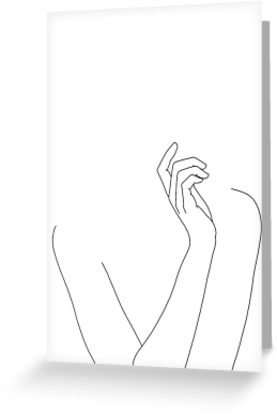277x415 Woman's Body Line Drawing - Body Line Drawing