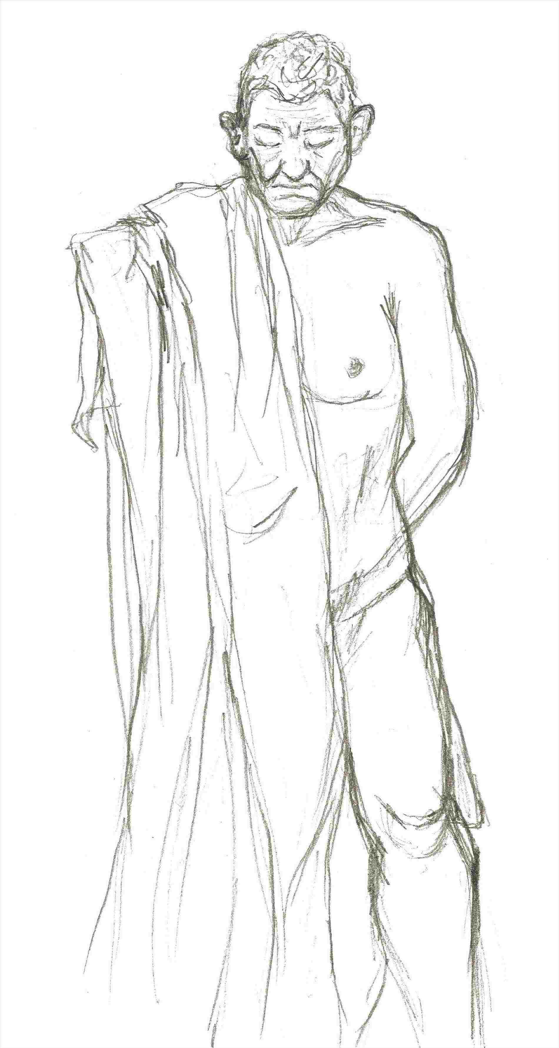 1900x3562 Full Body Model Figure Drawing - Body Model Drawing