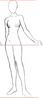 150x337 The Model Body Weblog - Body Model Drawing