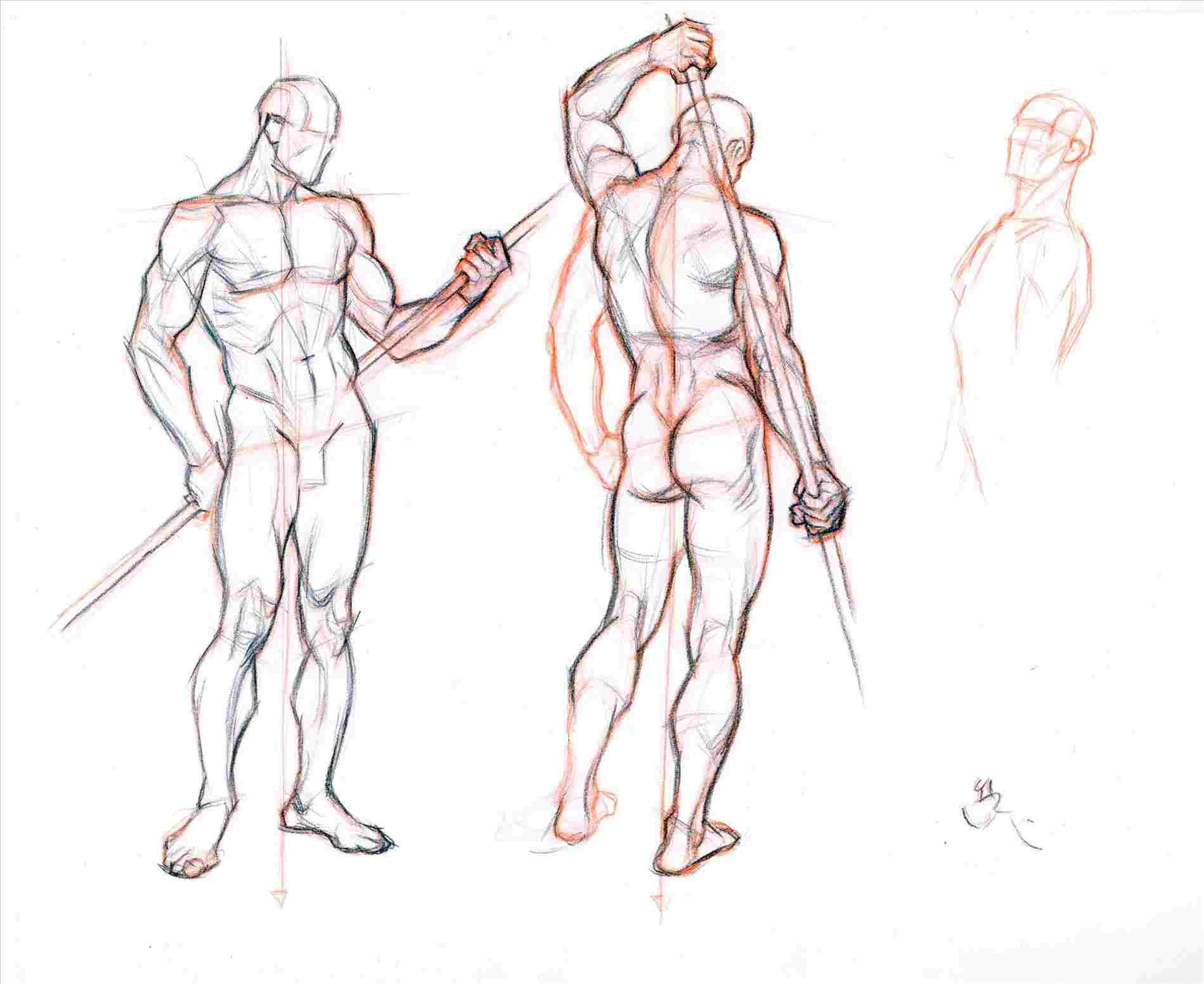 1899x1553 Man Body Model Drawing Male Figure Fashion Template Diy Your Own - Body Model Drawing