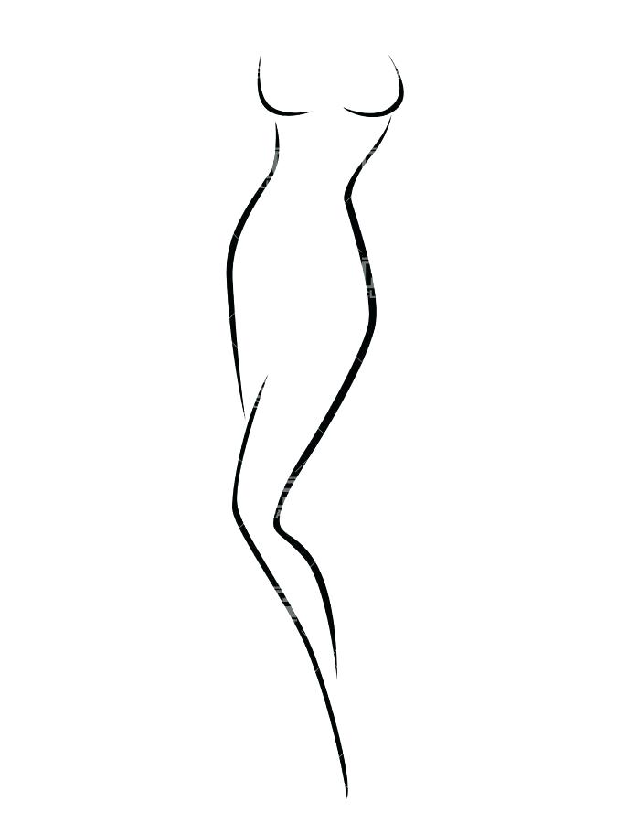 675x900 human body drawing outline at free for personal boy kids labeling - Body Outline Drawing
