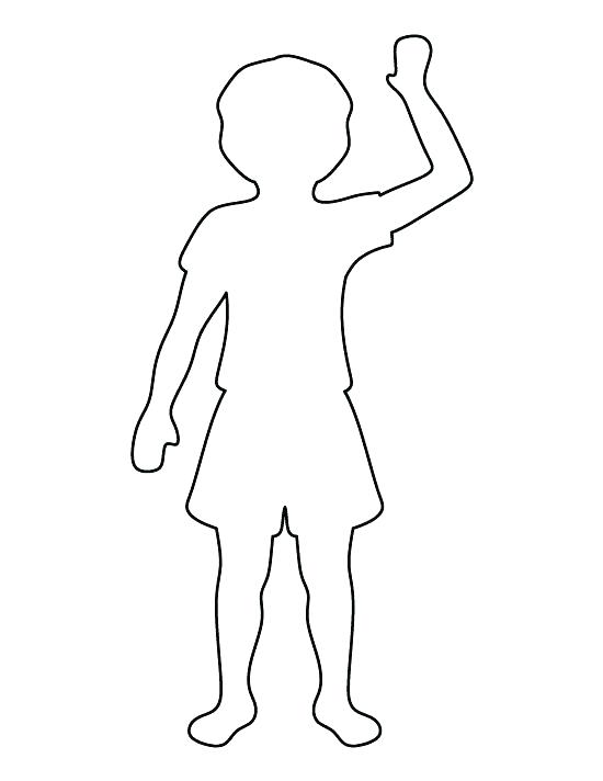 body outline for drawing