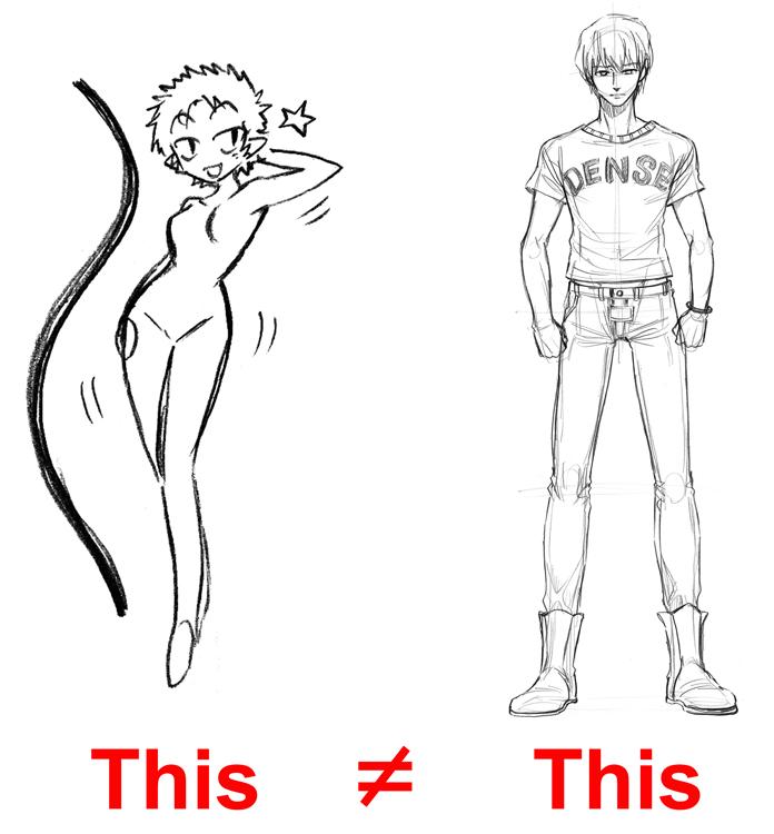 696x750 free advice for drawing male characters manga university campus - Body Shape Drawing