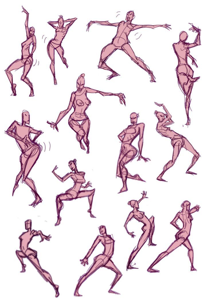 736x1068 Life Figure Drawing Styles - Body Study Drawing