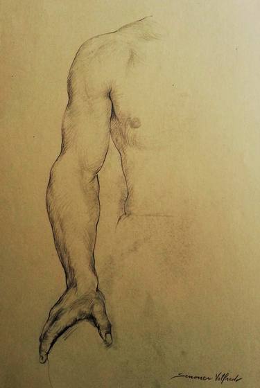 375x560 Body Study Drawing - Body Study Drawing