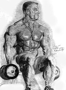 219x300 bodybuilders drawings fine art america - Bodybuilder Drawing