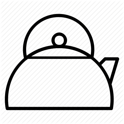 512x512 boiling water, kettle, kitchen, teapot icon - Boiling Water Drawing