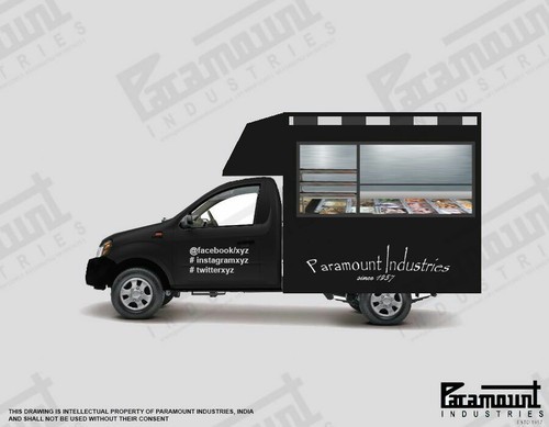 500x389 mahindra bolero food truck, rs piece, paramount industries - Bolero Drawing