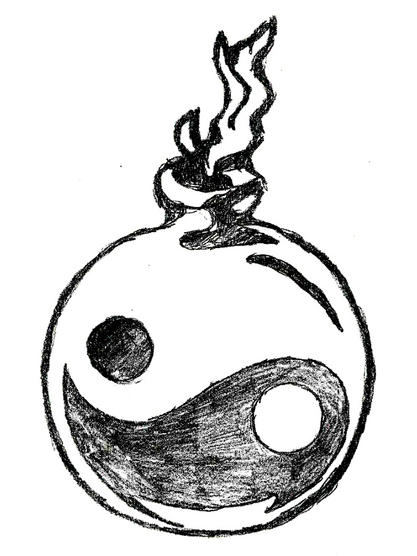 600x800 Drawing The Art Of Koen Princen - Bomb Drawing