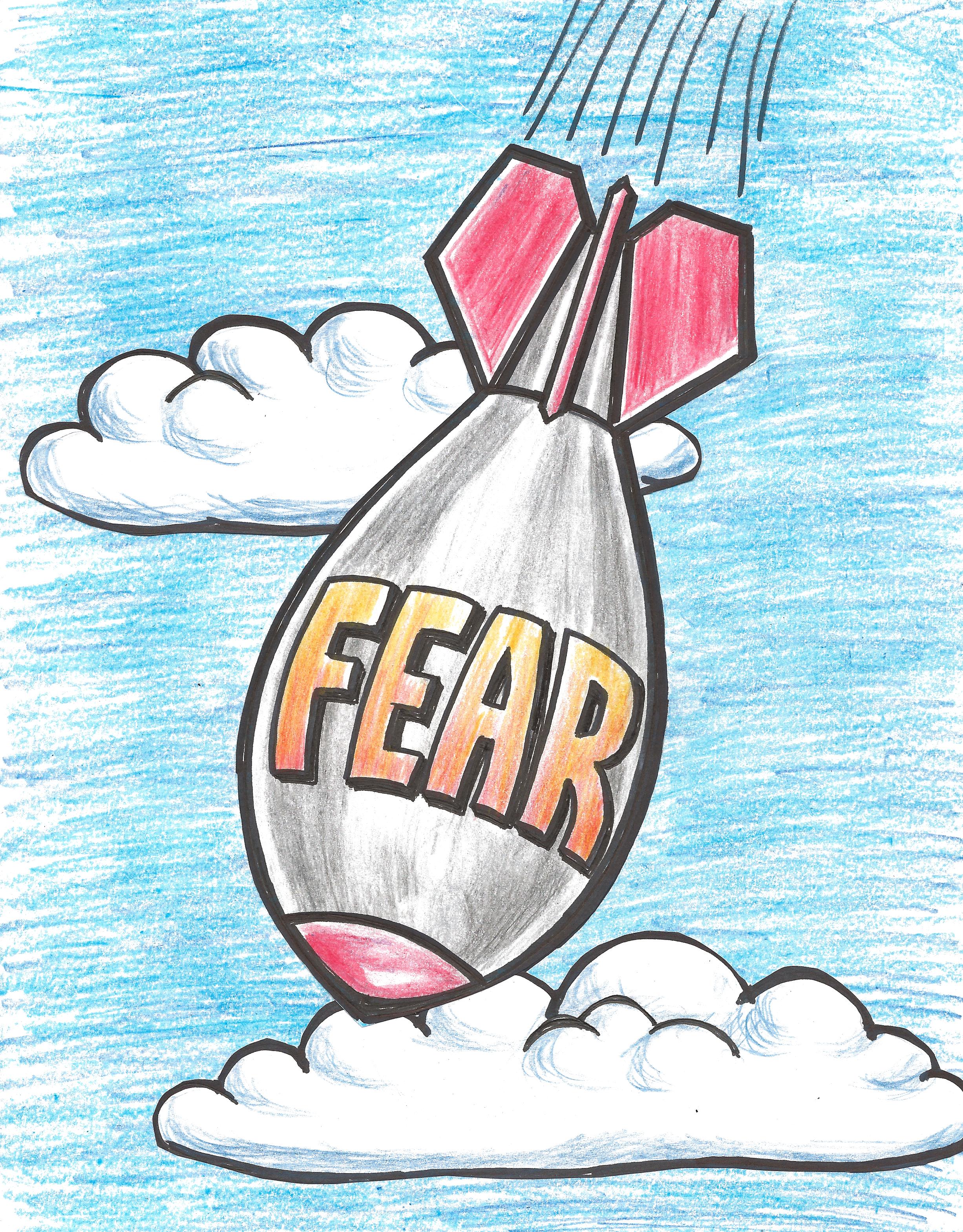 2453x3139 bomb drawing from experience - Bomb Drawing