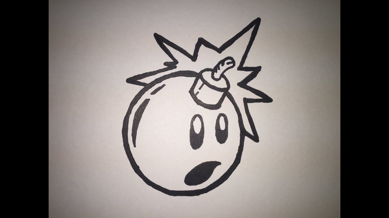 1280x720 How To Draw Cute Bomb! - Bomb Drawing
