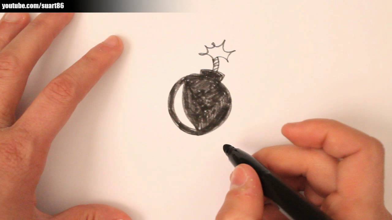 1280x720 how to draw a bomb explosion - Bomb Explosion Drawing