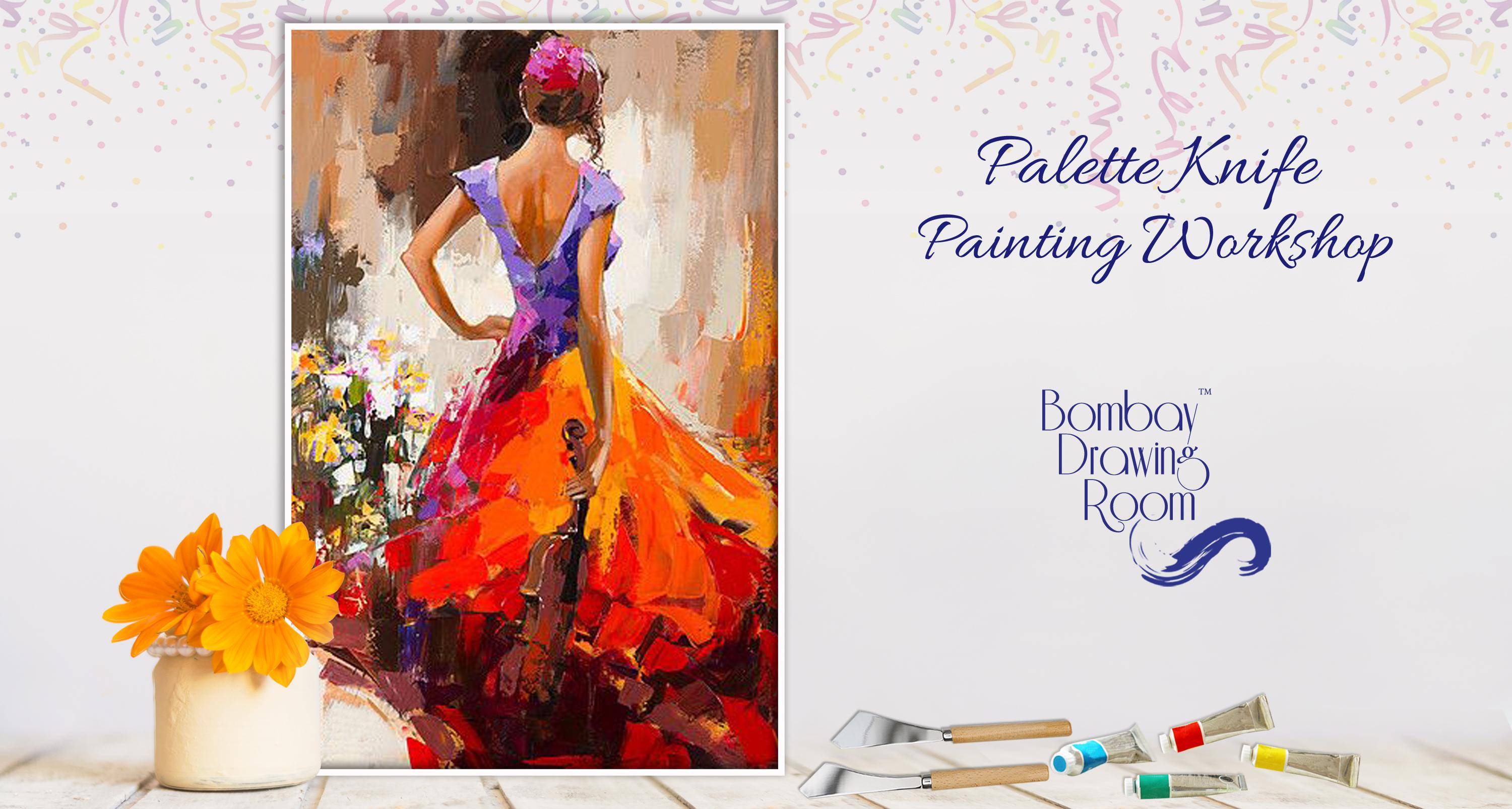 3000x1606 palette knife painting workshop - Bombay Drawing