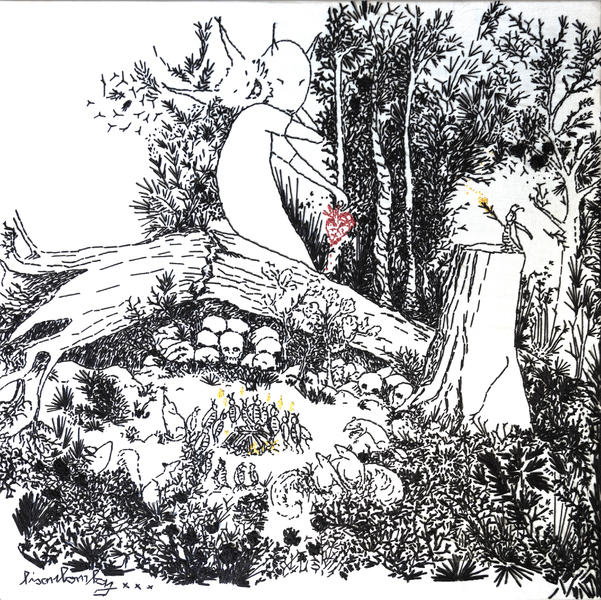 601x600 coeur - Bombay Drawing