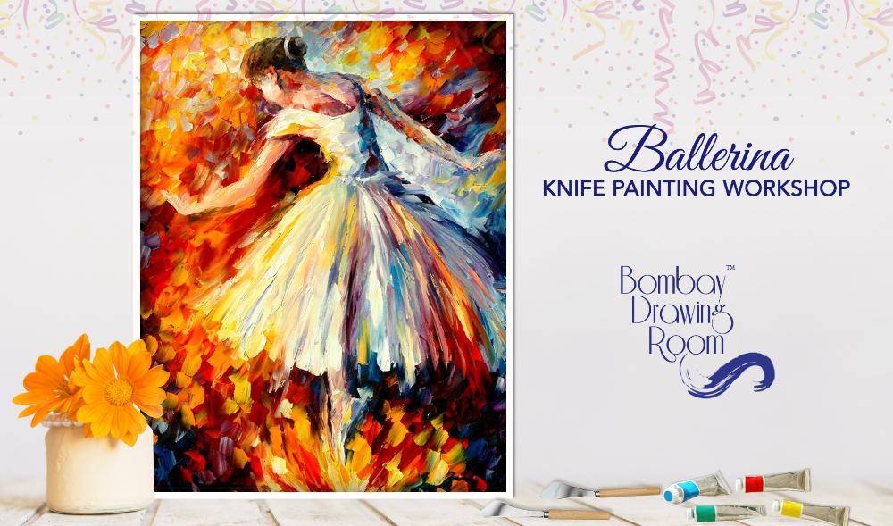 1000x589 ballerina knife painting workshop - Bombay Drawing