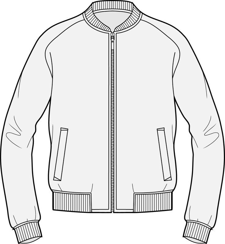 Bomber Jacket Drawing  at PaintingValley com Explore 