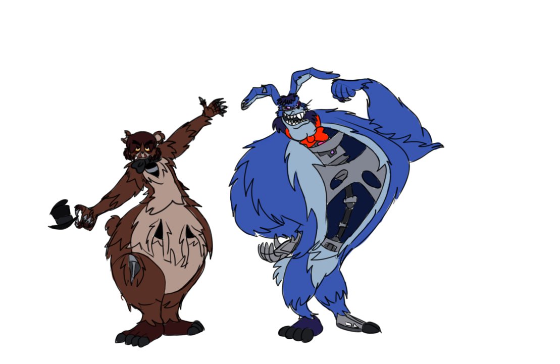 1109x721 nightmare bonnie drawing amazing drawing skill - Bonnie Drawing