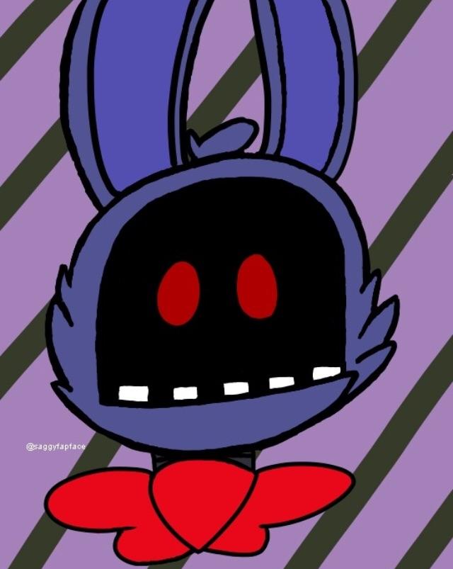640x803 withered bonnie drawing fivenightsatfreddys - Bonnie Drawing