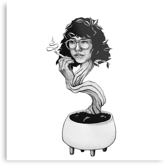 550x545 dr azumi fujita as bonsai drawing in dots maniac show metal - Bonsai Drawing