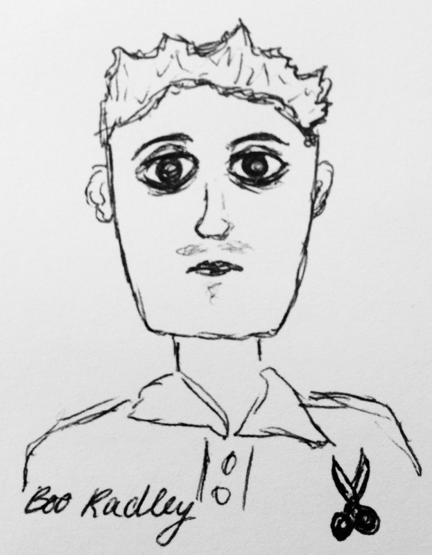 623x800 boo radley - Boo Radley Drawing