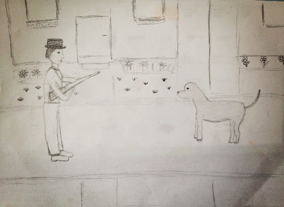 934x681 the radley house drawing - Boo Radley House Drawing