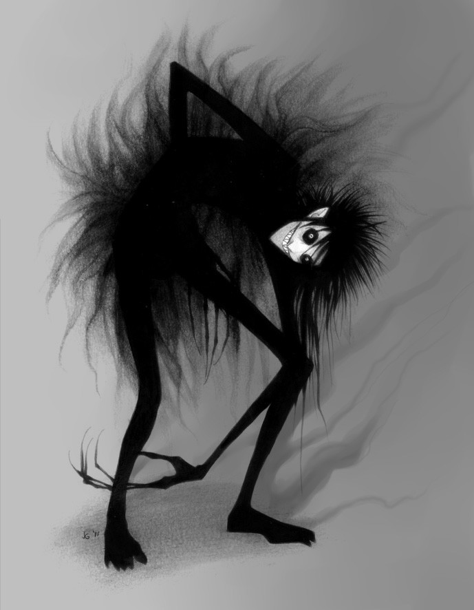 689x886 Boogeyman Hello - Boogeyman Drawing