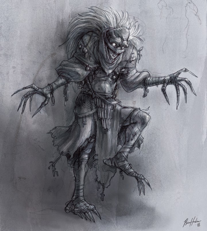 721x804 Writer's Within! The Unexplained Bedtime Stories The Legend - Boogeyman Drawing