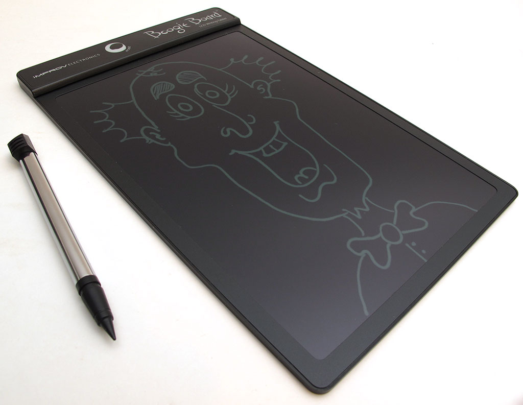 1024x793 boogie board lcd writing tablet review the gadgeteer - Boogie Board Drawing