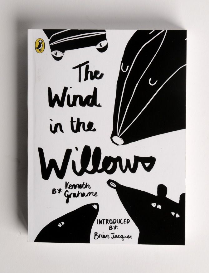 670x875 Alice Bowsher, Type, Design, The Wind In The Willows, Nature - Book Cover Drawing