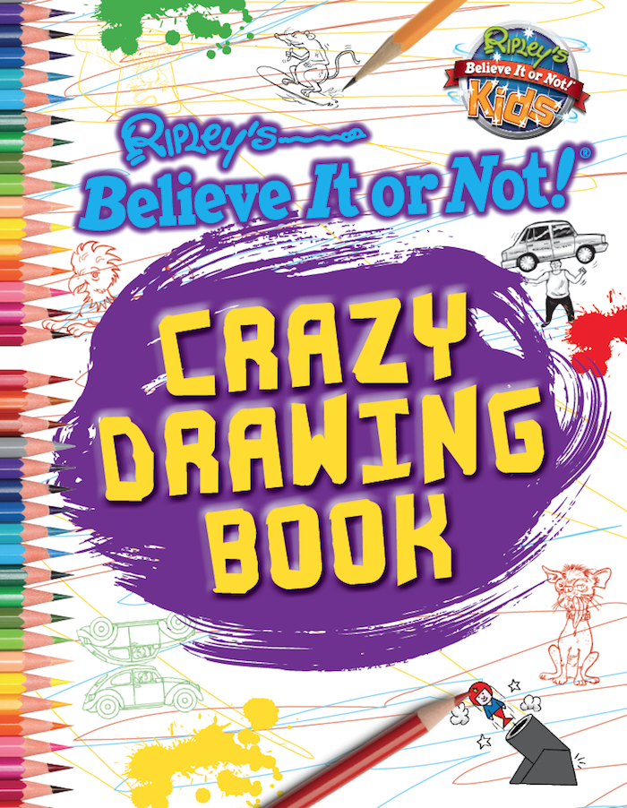 700x902 Crazy Drawing Book - Book Cover Drawing