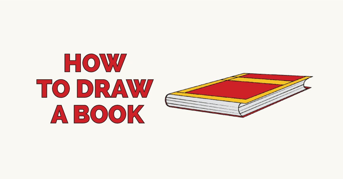 1200x628 How To Draw A Book Really Easy Drawing Tutorial - Book Drawing Easy