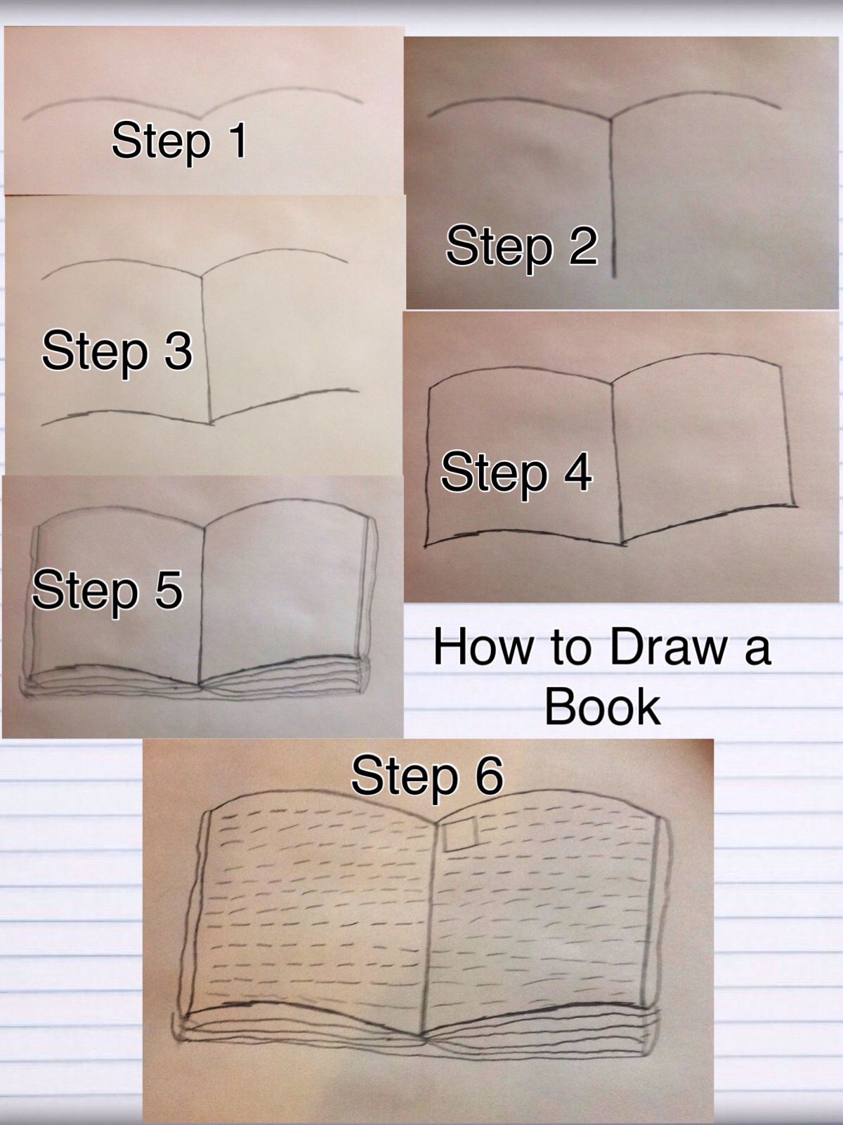 1200x1600 How To Draw Can Open Book - Book Drawing Easy