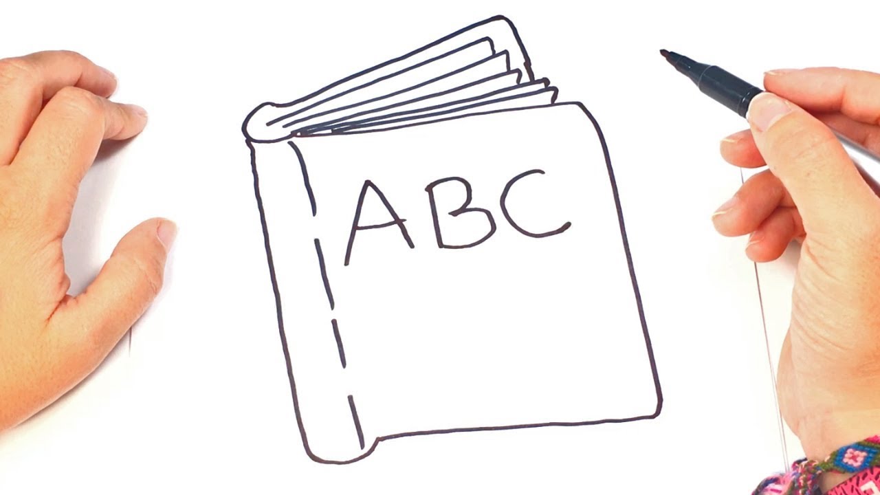 1280x720 How To Draw A Book Step - Book Drawing Images