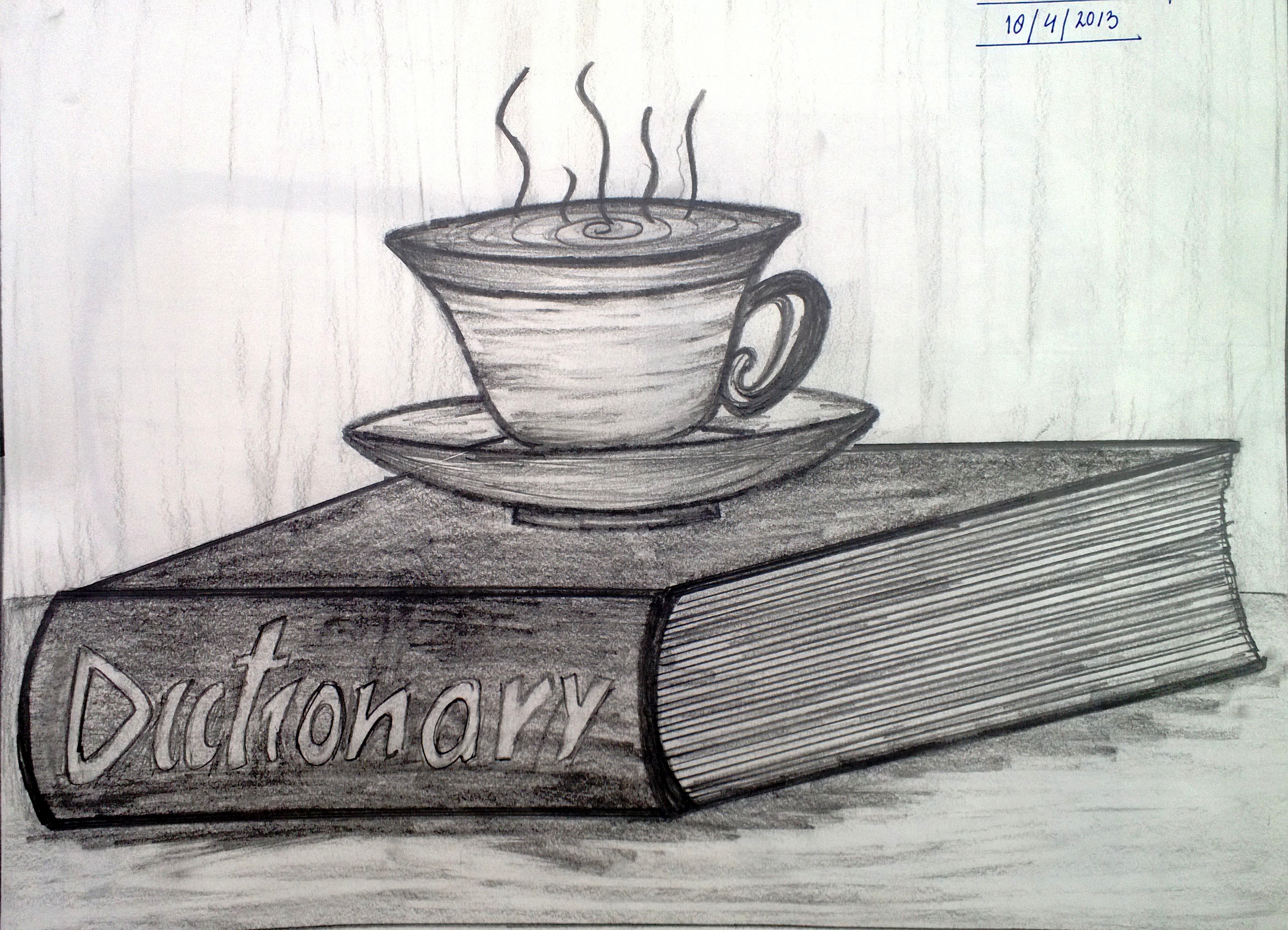 2759x1994 Book Drawing Pencil Shading - Book Drawing Images