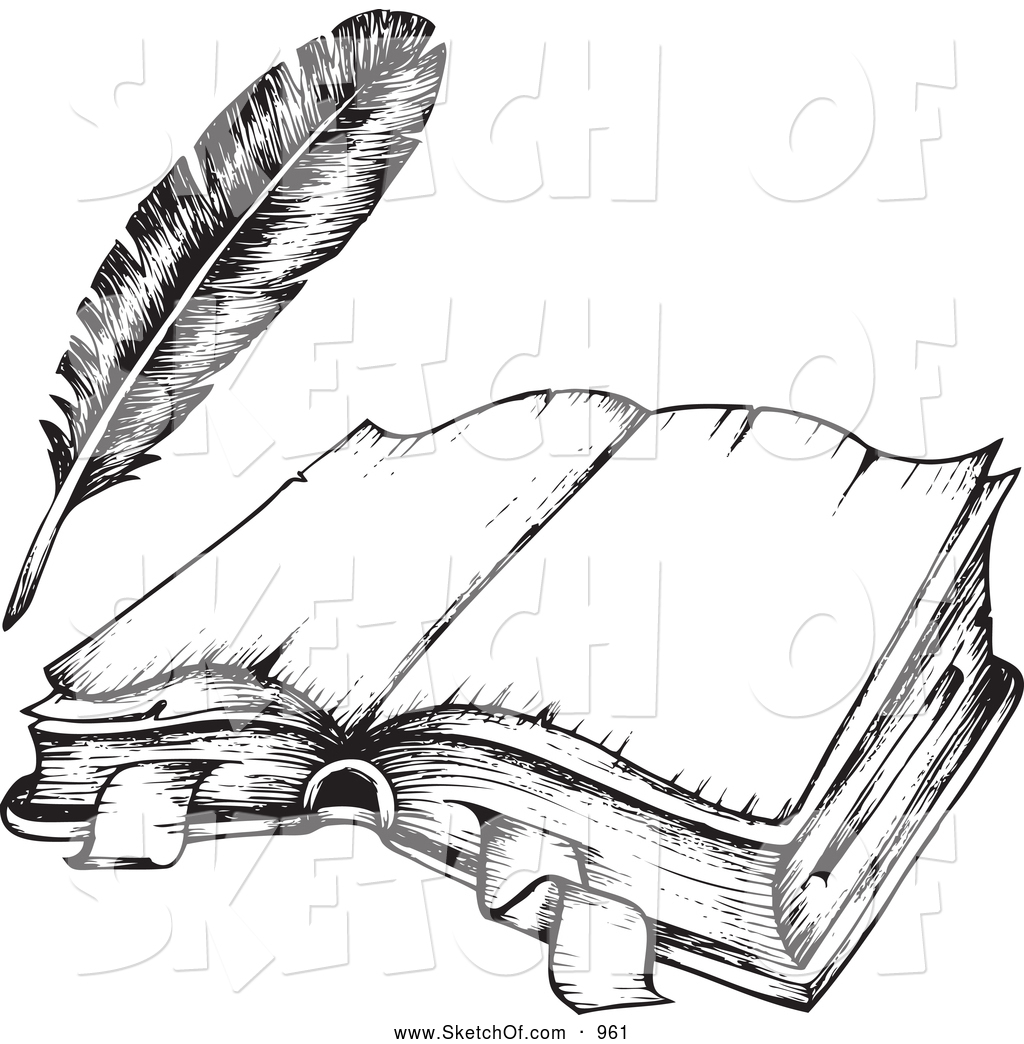 1024x1044 Feather Drawing Book For Free Download - Book Drawing Images