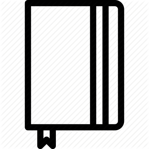 512x512 Book, Drawing, Ideas, Notebook, Sketch, Sketchbook Icon - Book Drawing Outline