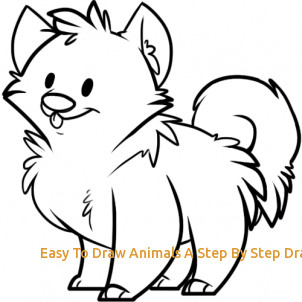 302x302 Easy To Draw Animals A Step - Book Easy Drawing