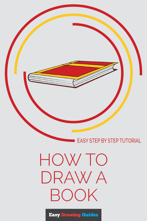 600x900 How To Draw A Book Really Easy Drawing Tutorial - Book Easy Drawing