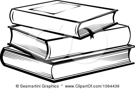 450x299 Stacked Books Clipart Clip Art Books Black And White Bible - Book Line Drawing
