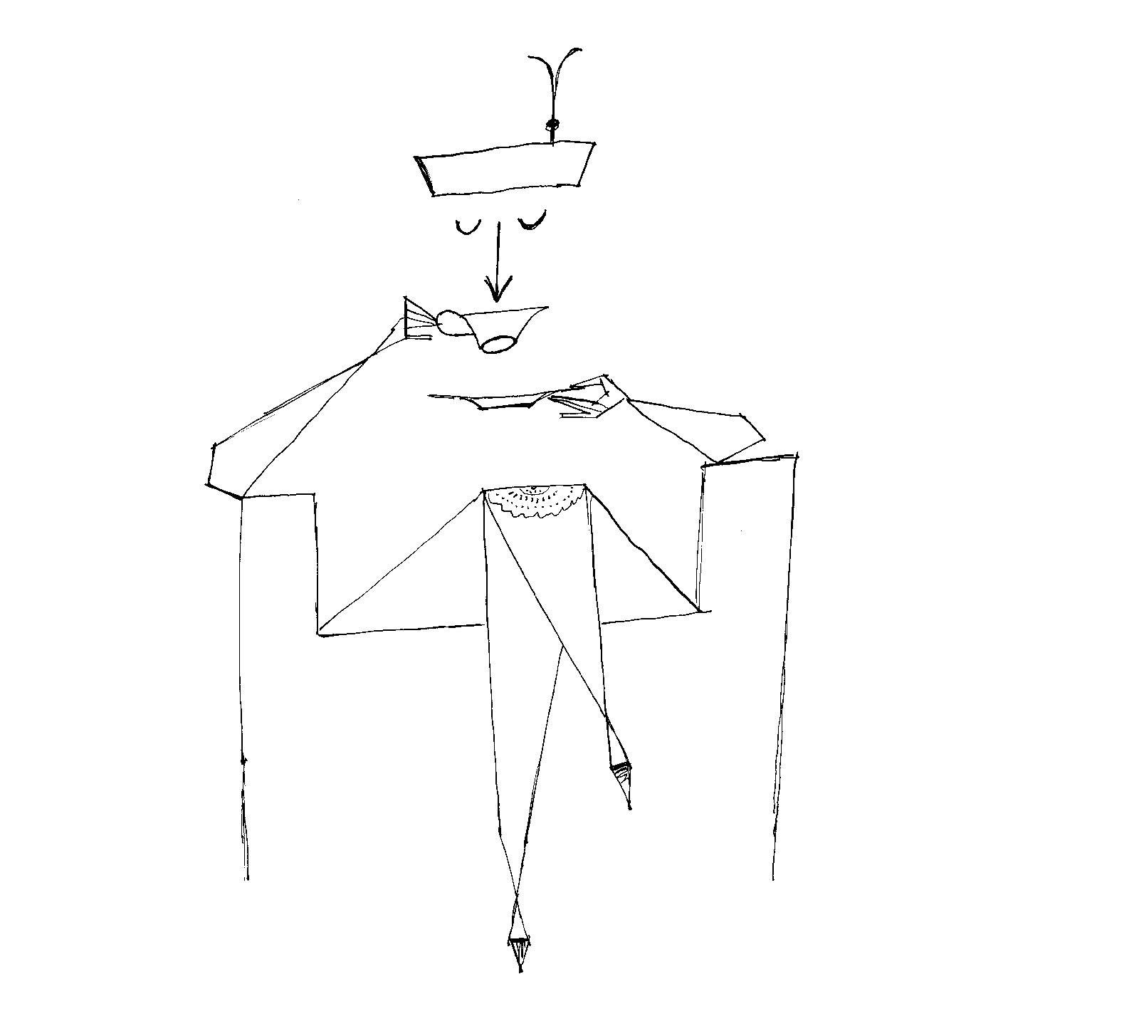 1600x1448 A Mind In Line - Book Line Drawing