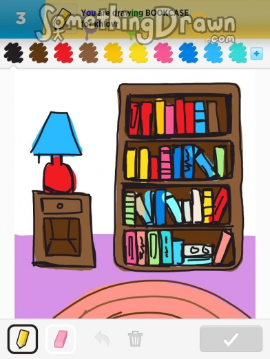 392x522 free drawn bookcase book drawing, download free clip art - Bookcase Drawing