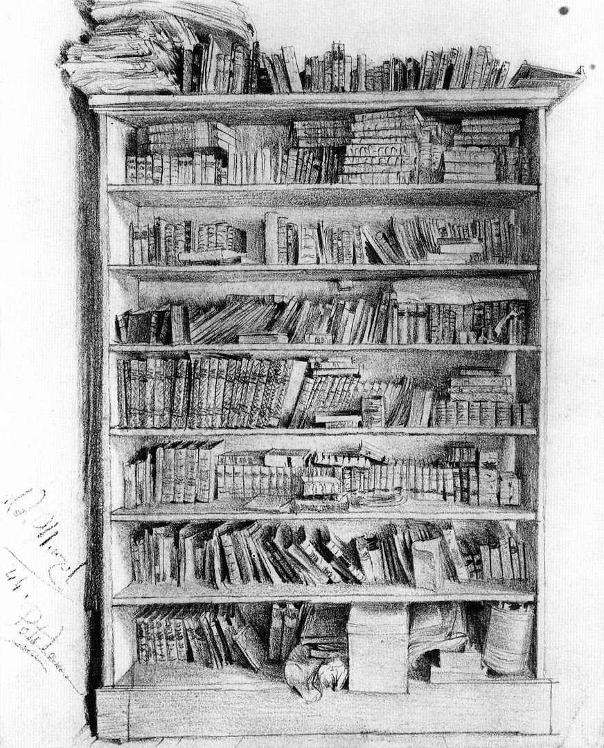 Bookcase Drawing at Explore collection of Bookcase
