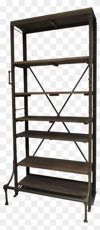 320x734 vector stock bookcase drawing dimension library - Bookcase Drawing