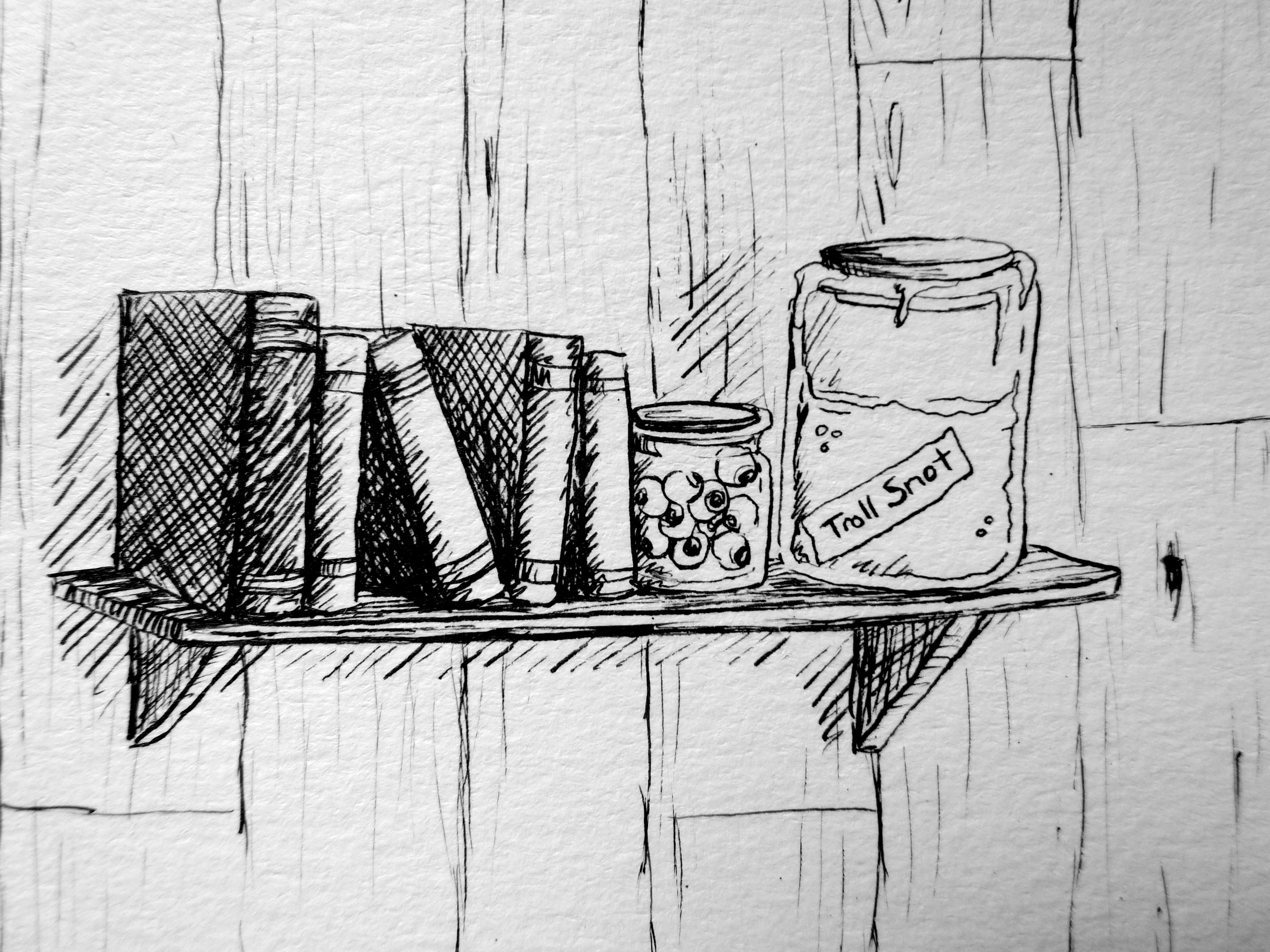 Bookshelf paintings search result at