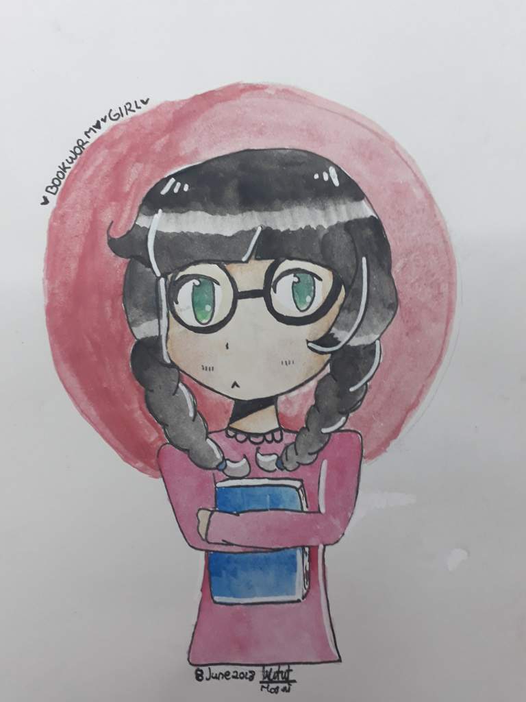 768x1024 And Now The Bookworm Drawing Art Amino - Bookworm Drawing